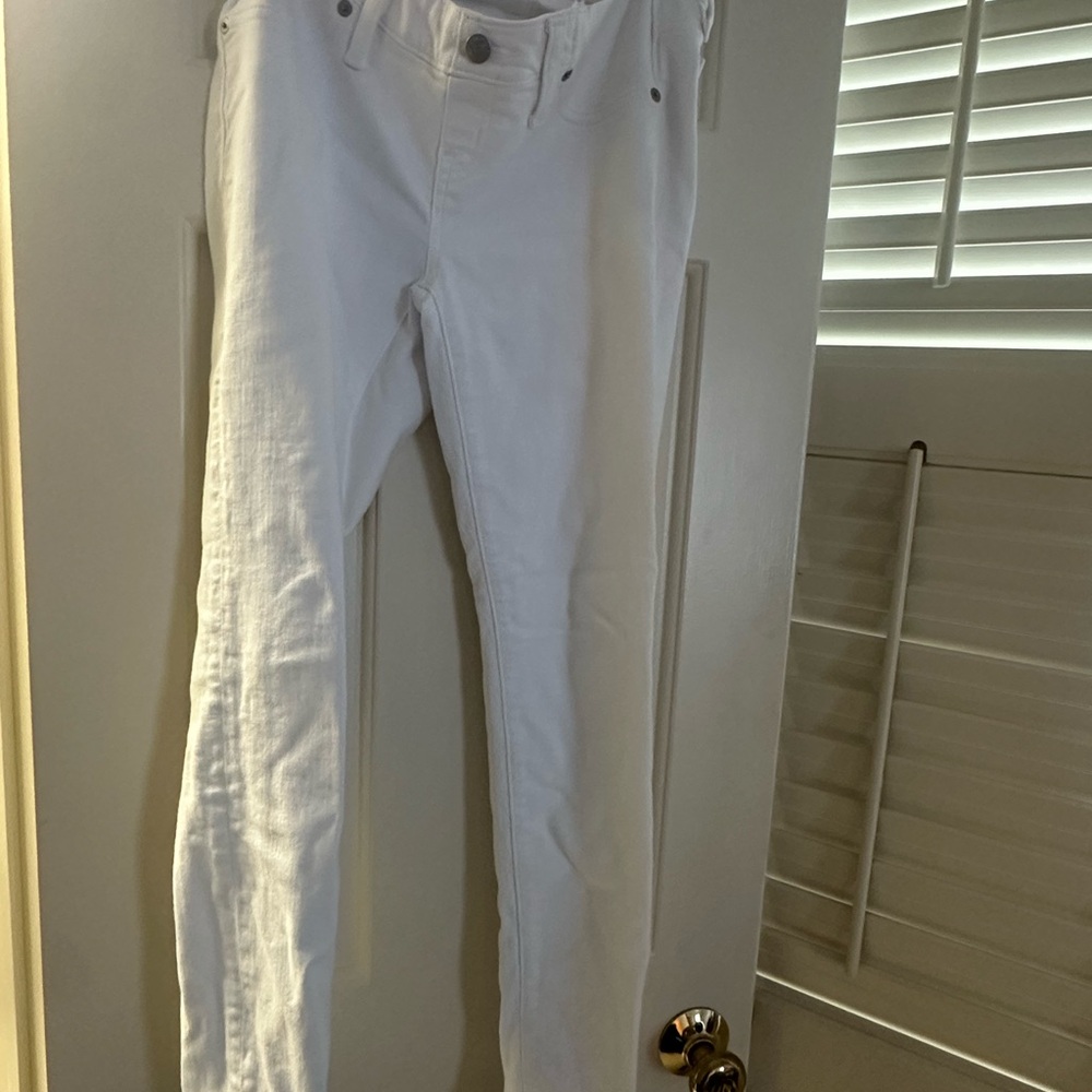 Madewell Maternity Skinny Jeans in White